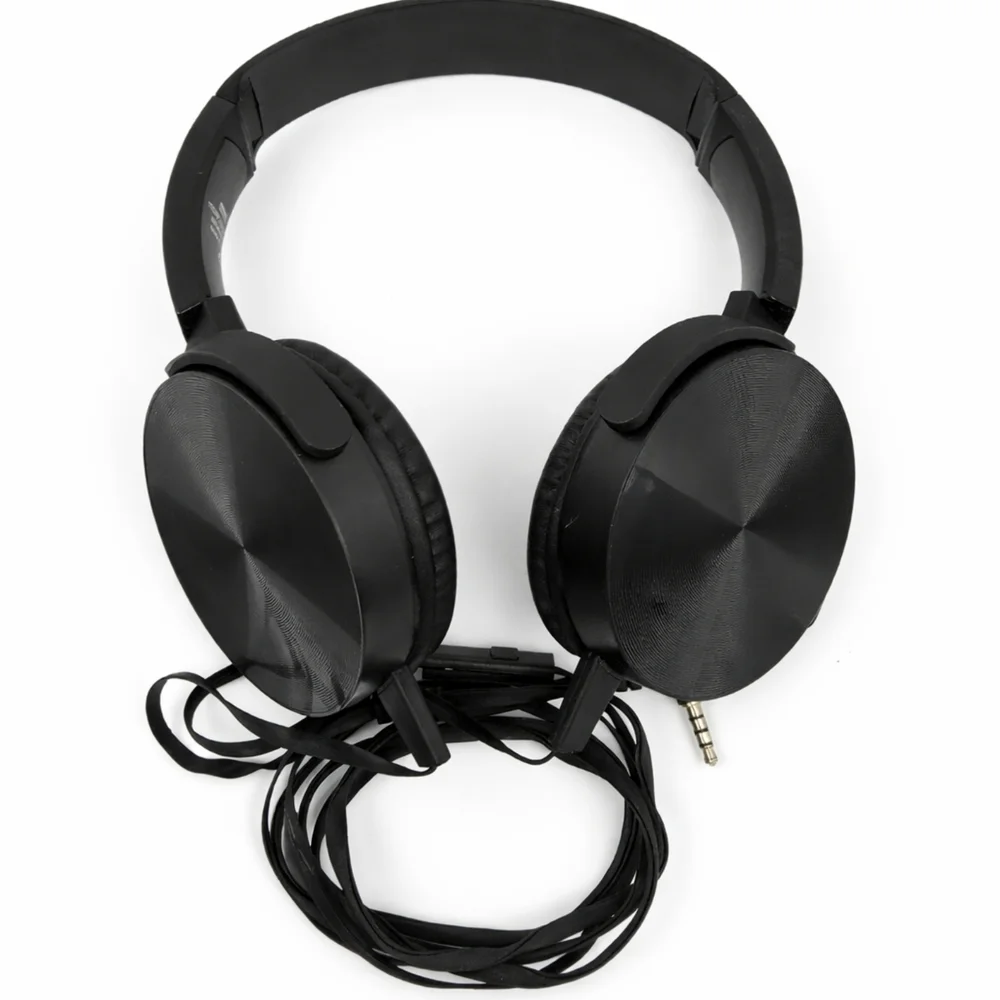 AIWA Wired Stereo Headphones Over-Ear Classic Vintage Style Tested Working Good